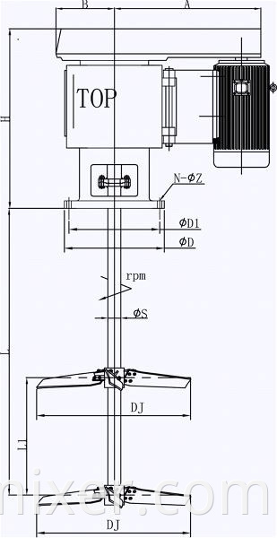 Dp Type Top Entry Agitator2